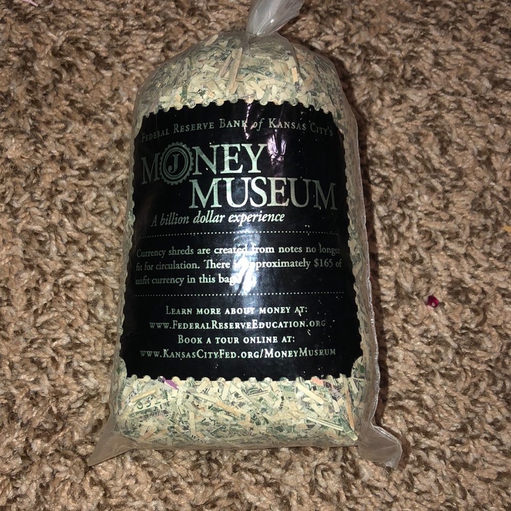 🎾 $165 of shredded unfit currency